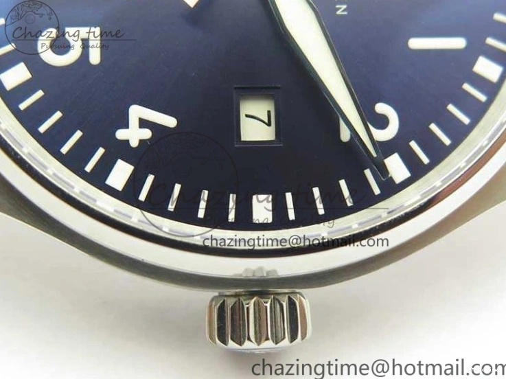 MIROTIME 0326 Mark XVIII Le Petit Prince IW327004 SS MKS 1:1 Best Edition Blue Dial On Leather Strap MIYOTA9015 V ComfortFit 7217